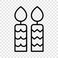 beeswax candles, soy candles, candles icon svg