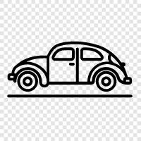 beetle, golf, rabbit, bus icon svg