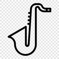 beginner saxophone, saxophone for kids, saxophone for adults, Yamaha icon svg