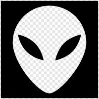 beings, extraterrestrial, spacecraft, space icon svg