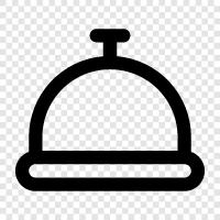 bell, room service, bellhop, bellman icon svg