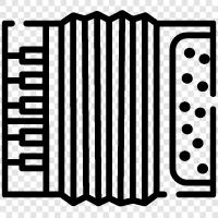 bellows, music, accordion repair, accordion shop icon svg