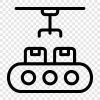 belt, belt conveyor, conveyor belt, conveyor system icon svg