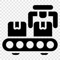 Band, Maschine, Fertigung, Geschwindigkeit symbol