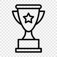 best award trophy, gold award trophy, silver award trophy, bronze award trophy icon svg