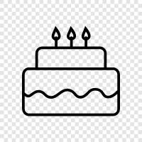 Best Birthday Cake, Birthday Cake Ideas, Birthday Cake Recipes, Birthday Cake icon svg