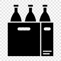 beverage courier, bottled water courier, carbonated water courier, sports drink courier icon svg