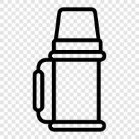 beverage, insulated, vacuum insulated, stainless steel icon svg