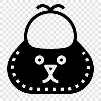 bibs, bibs for babies, bibs for toddlers, Bib icon svg