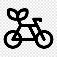 bicycle, pedal, transportation, sports icon svg