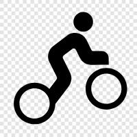 bicycle, BMX, cycling, biking icon svg