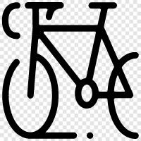 bicycle, bike, two wheel, pedal icon svg