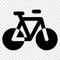 bicycling, bike path, bike store, bike repair icon svg