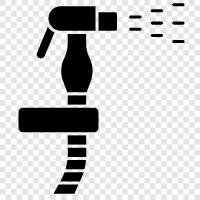 bidet, lavatory, lavatory spray, portable bidet icon svg