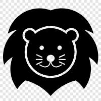 big cat, national animal, endangered, species icon svg