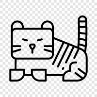 big cat, animal, feline, felines icon svg