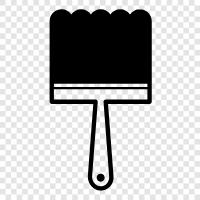 big paint, big paint brush icon svg