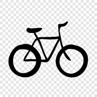 bike, twowheeled vehicle, pedal, gear icon svg