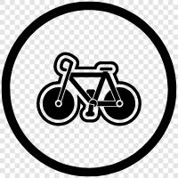 Fahrrad, Fahrradverleih, EBike symbol