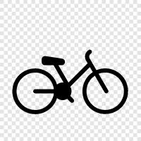 bike, pedal, gears, saddle icon svg