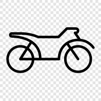 bike, speed, power, thrill icon svg