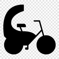 bike, pedal, transportation, sport icon svg