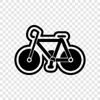 Fahrrad, Fahrradfahren, Pedal, Fahrradpedal symbol