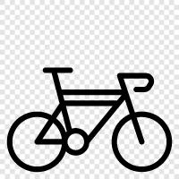 Bike, Ride, Pedal, Gear icon svg