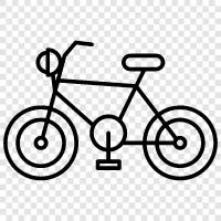 bike, commuting, transportation, mode of transportation icon svg