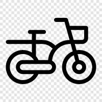 bike, cycling, pedal, bike path icon svg