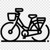 bike, bike lane, bike path, bicycle safety icon svg