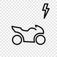 Bike, Motorcycle, Electric, Electric Motorcycle icon svg