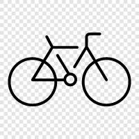 Велосипед, езда, педаль, транспорт Значок svg