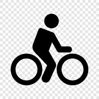 bike riding, biking, biker, cyclist icon svg