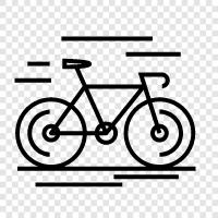 bike, pedal, Bicycle icon svg