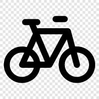 bike touring, cycling, commuting, sport icon svg