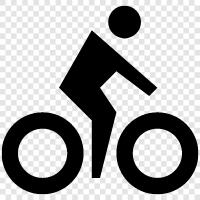 bike, cycling, pedal, racer icon svg