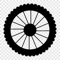 bike, wheel, bike wheel, bike tires icon svg