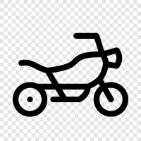 Fahrrad, Motorrad, Dirt Bike, Sportbike symbol