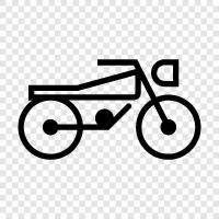 Bike, Riding, Biking, Road icon svg