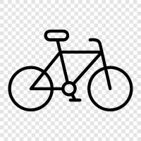 bike, transportation, commuting, cycling icon svg