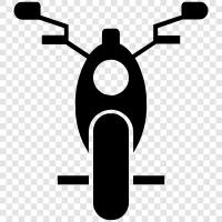 bisiklet, motosiklet, motosiklet sürücüsü ikon svg