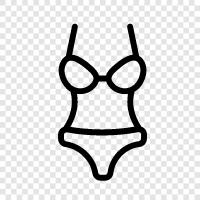 bikini, swimwear, clothing, bathing suit icon svg