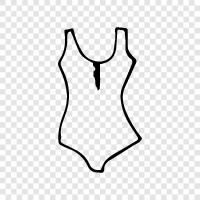 bikini, swimwear, swimsuit ikon svg