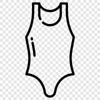 bikini, swimwear, bikinis, swimsuit moda ikon svg