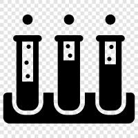 Biologie, Chemie, Wissenschaft, Experiment symbol