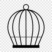 Bird Cage Covers, Bird Cage Stand, Bird Cage Hanger, Bird icon svg