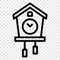 birdhouse clocks, birdhouse, birdhouses, clocks icon svg