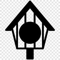 birdhouses, build your own birdhouse, diy birdhouse, how icon svg