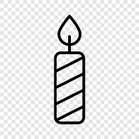 birthday cake, birthday cake candles, birthday party, birthday party supplies icon svg